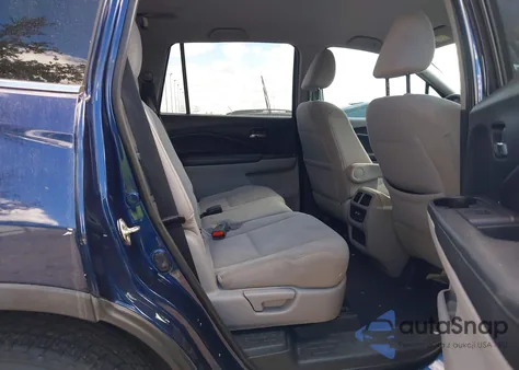 2017 Honda Pilot Ex z USA, uszkodzony, nr VIN 5FNYF5H37HB027092